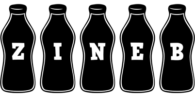 Zineb bottle logo