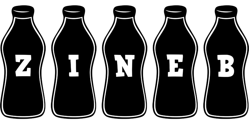Zineb bottle logo