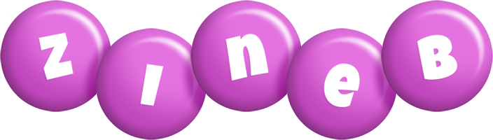 Zineb candy-purple logo