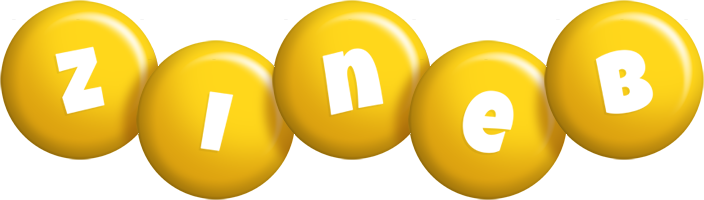 Zineb candy-yellow logo