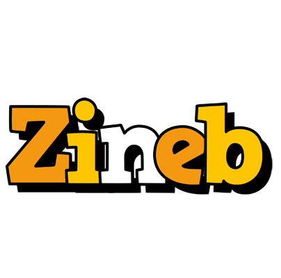 Zineb cartoon logo