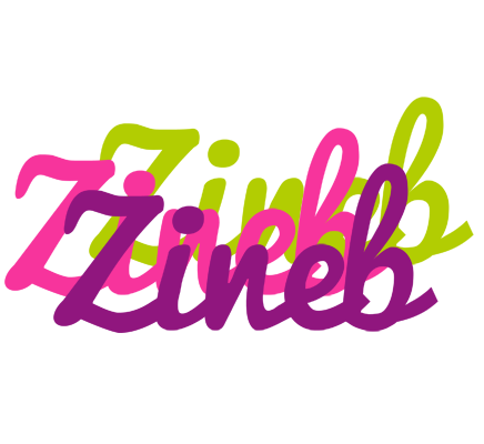 Zineb flowers logo