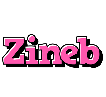 Zineb girlish logo