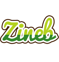 Zineb golfing logo