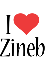 Zineb i-love logo
