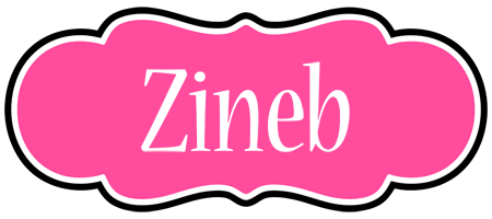 Zineb invitation logo