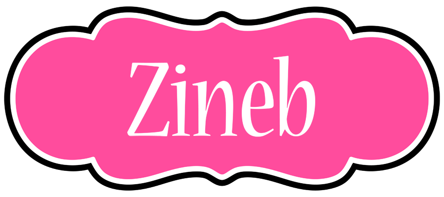 Zineb invitation logo