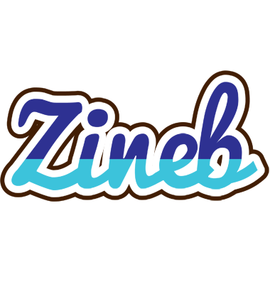 Zineb raining logo