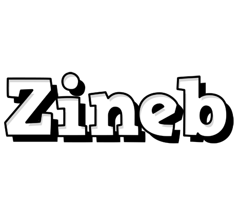 Zineb snowing logo