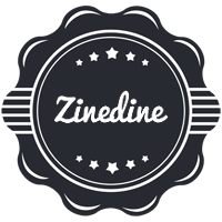 Zinedine badge logo