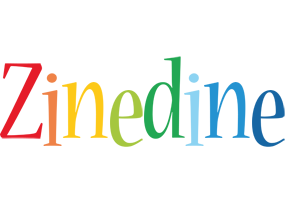 Zinedine birthday logo