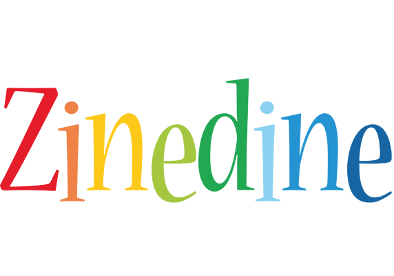 Zinedine birthday logo