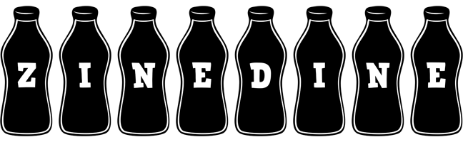 Zinedine bottle logo