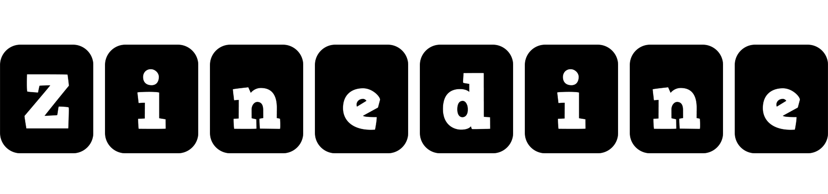 Zinedine box logo