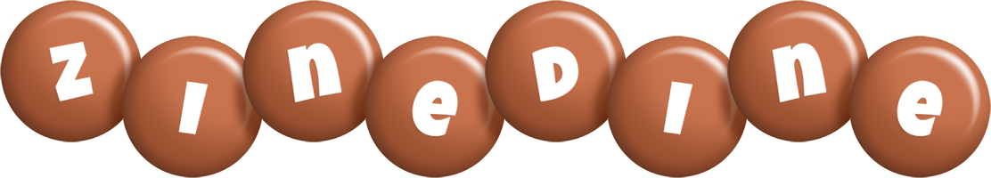 Zinedine candy-brown logo