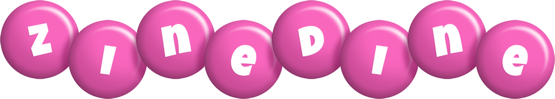 Zinedine candy-pink logo