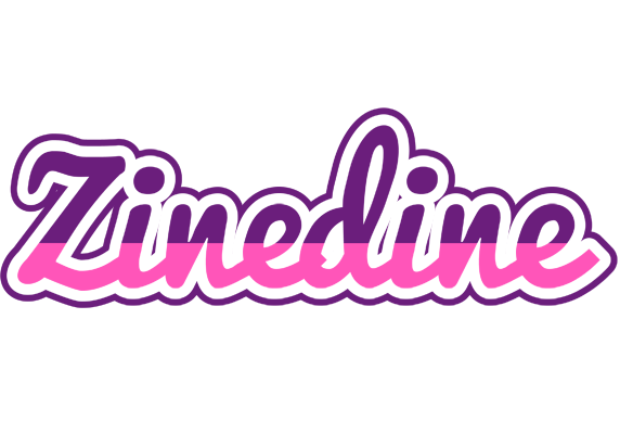 Zinedine cheerful logo