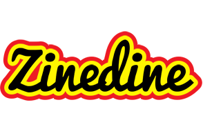 Zinedine flaming logo