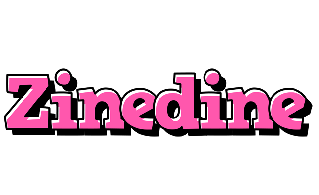 Zinedine girlish logo