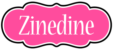 Zinedine invitation logo