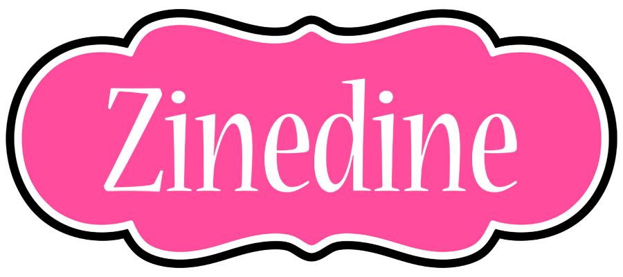 Zinedine invitation logo