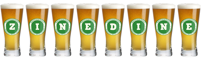 Zinedine lager logo