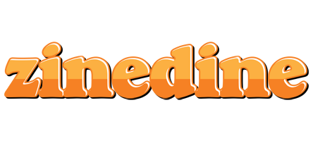 Zinedine orange logo