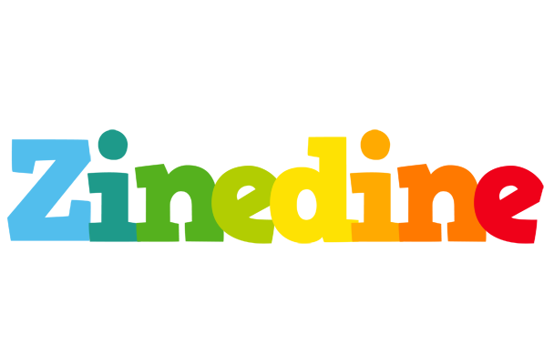 Zinedine rainbows logo