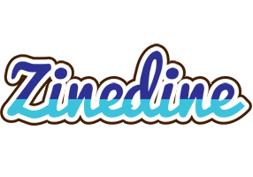 Zinedine raining logo