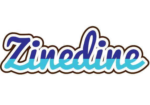 Zinedine raining logo