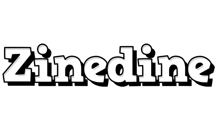 Zinedine snowing logo