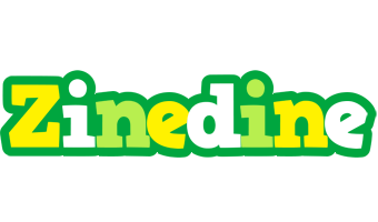 Zinedine soccer logo