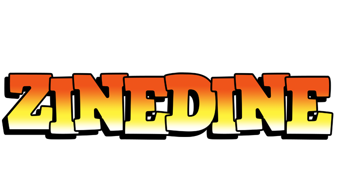 Zinedine sunset logo