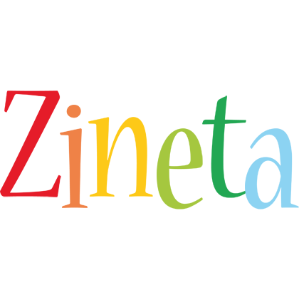 Zineta birthday logo