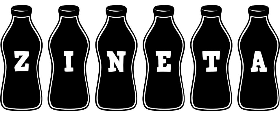 Zineta bottle logo