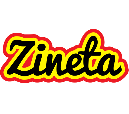 Zineta flaming logo