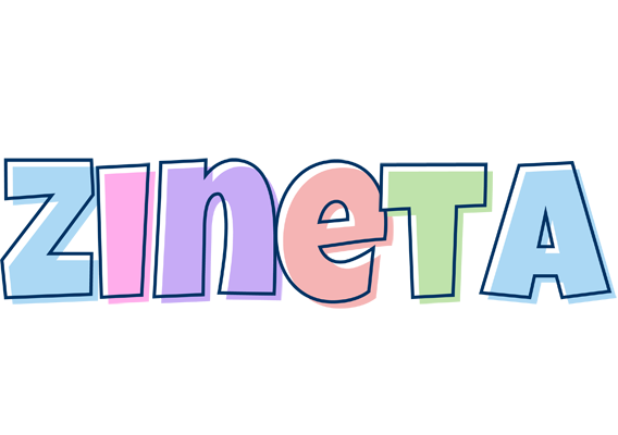 Zineta pastel logo
