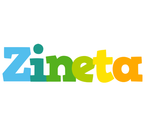 Zineta rainbows logo