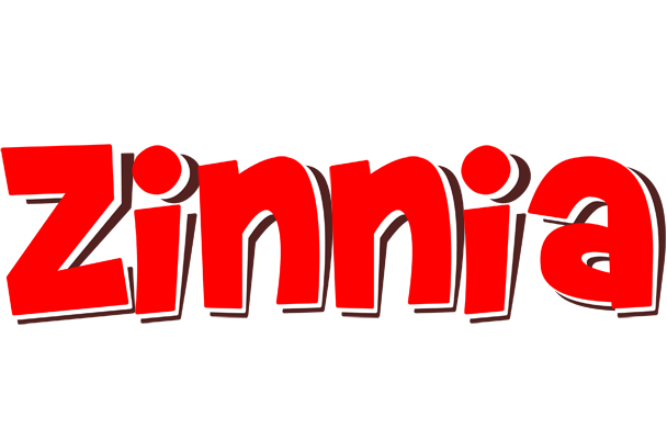 Zinnia basket logo