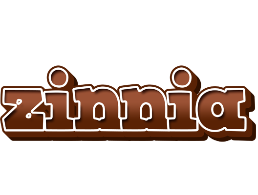 Zinnia brownie logo