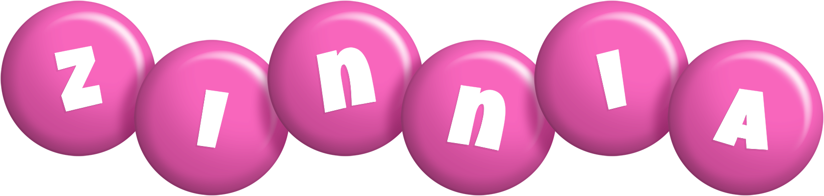 Zinnia candy-pink logo