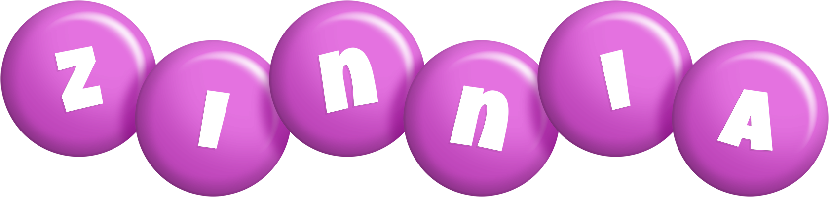 Zinnia candy-purple logo