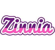 Zinnia cheerful logo