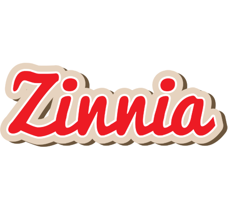 Zinnia chocolate logo