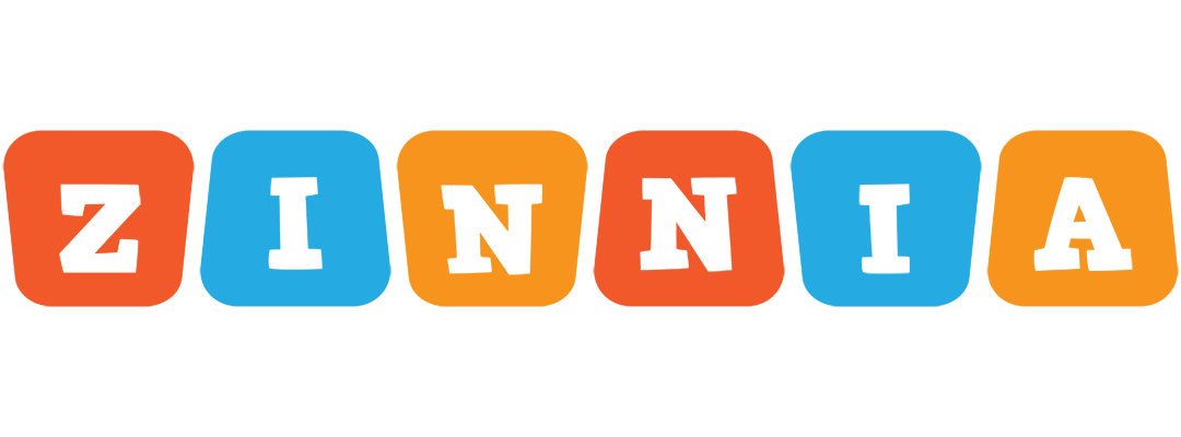 Zinnia comics logo