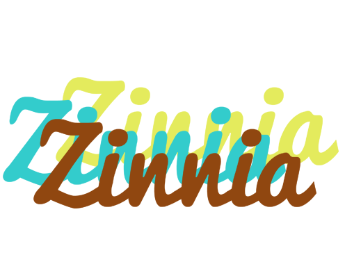 Zinnia cupcake logo