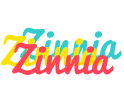 Zinnia disco logo