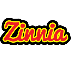 Zinnia fireman logo