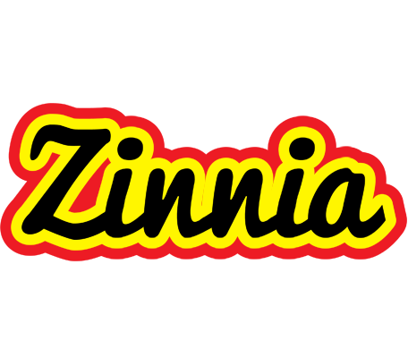Zinnia flaming logo