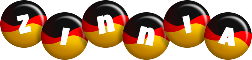 Zinnia german logo